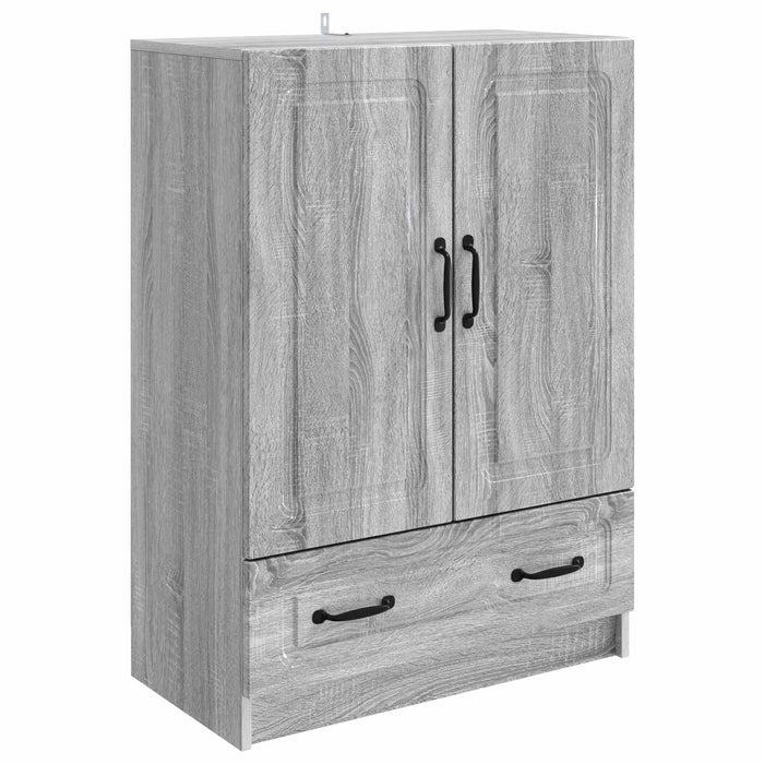 Bufet cu sertar Sonoma gri 66 x 34,5 x 92 cm Lemn prelucrat - WALTI WALTI