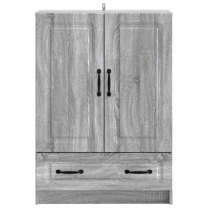 Bufet cu sertar Sonoma gri 66 x 34,5 x 92 cm Lemn prelucrat - WALTI WALTI