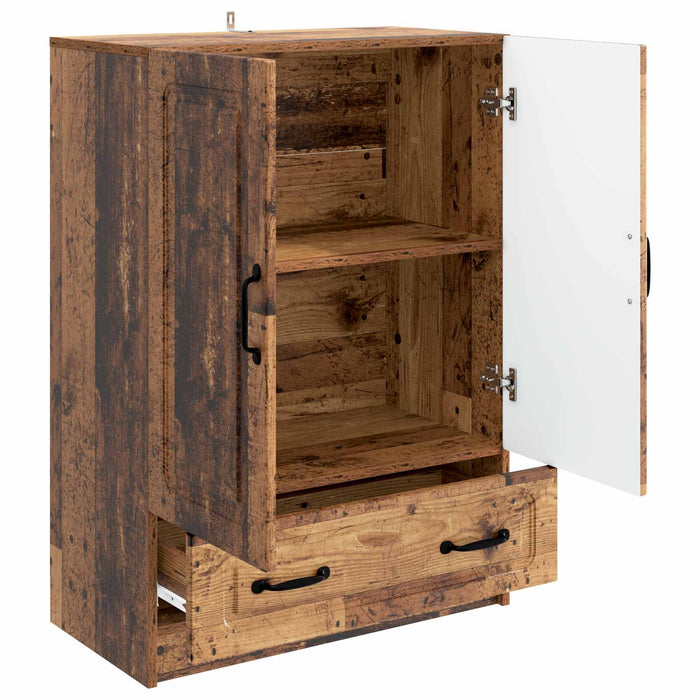 Bufet cu sertar Lemn vechi 66 x 34,5 x 92 cm Lemn prelucrat - WALTI WALTI