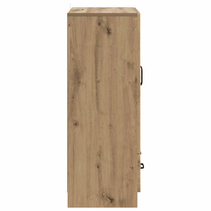 Bufet Stejar Artizanal 66 x 34,5 x 92 cm Lemn prelucrat - WALTI WALTI