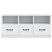 Cabinet TV cu sertar Alb 102 x 34,5 x 47 cm Lemn prelucrat - WALTI WALTI