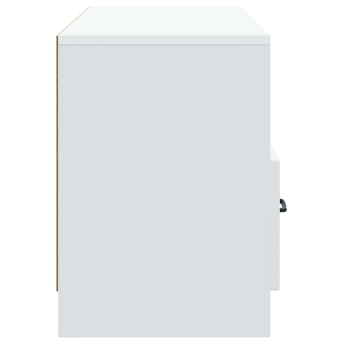 Cabinet TV cu sertar Alb 102 x 34,5 x 47 cm Lemn prelucrat - WALTI WALTI