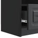 Cabinet TV cu sertar Negru 102 x 34,5 x 47 cm Lemn prelucrat - WALTI WALTI