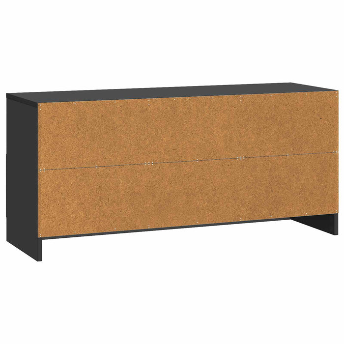 Cabinet TV cu sertar Negru 102 x 34,5 x 47 cm Lemn prelucrat - WALTI WALTI