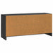 Cabinet TV cu sertar Negru 102 x 34,5 x 47 cm Lemn prelucrat - WALTI WALTI