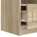 Cabinet TV Stejar Sonoma 102 x 34,5 x 47 cm Lemn prelucrat - WALTI WALTI