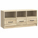 Cabinet TV Stejar Sonoma 102 x 34,5 x 47 cm Lemn prelucrat - WALTI WALTI
