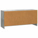 Cabinet TV Gri Beton 102 x 34,5 x 47 cm Lemn prelucrat - WALTI WALTI