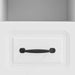 Cabinet TV Alb foarte lucios 102 x 34,5 x 47 cm Lemn prelucrat - WALTI WALTI