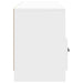Cabinet TV Alb foarte lucios 102 x 34,5 x 47 cm Lemn prelucrat - WALTI WALTI