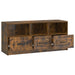 Cabinet TV Stejar fumuriu 102 x 34,5 x 47 cm Lemn prelucrat - WALTI WALTI