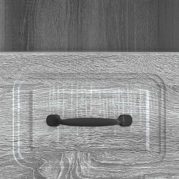 Cabinet TV Sonoma gri 102 x 34,5 x 47 cm Lemn prelucrat - WALTI WALTI