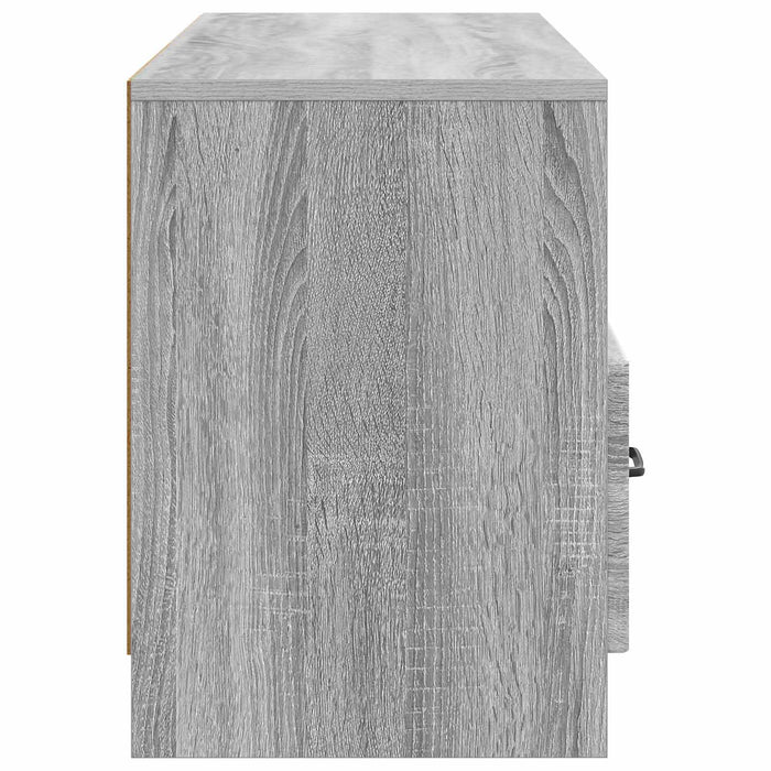Cabinet TV Sonoma gri 102 x 34,5 x 47 cm Lemn prelucrat - WALTI WALTI
