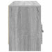 Cabinet TV Sonoma gri 102 x 34,5 x 47 cm Lemn prelucrat - WALTI WALTI