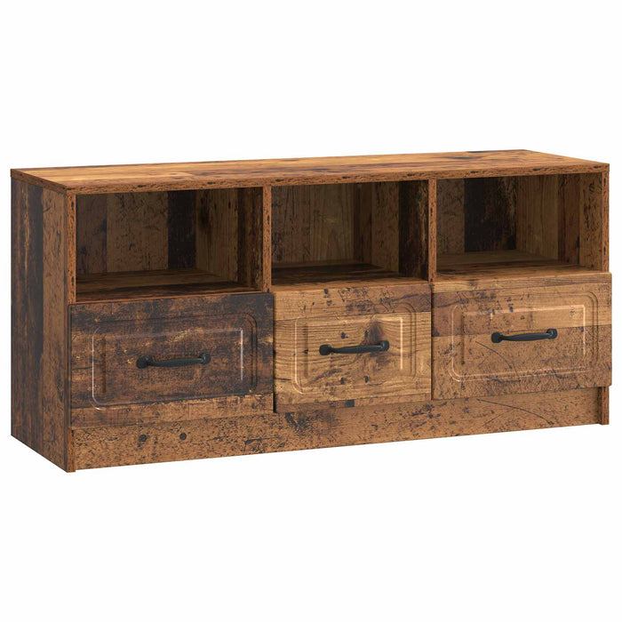 Cabinet TV Lemn vechi 102 x 34,5 x 47 cm Lemn prelucrat - WALTI WALTI