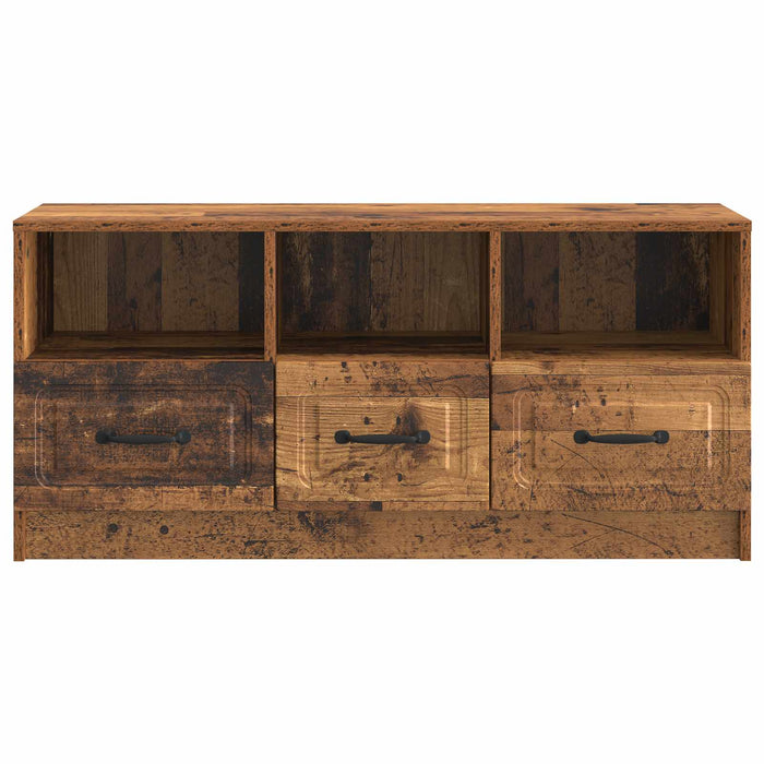 Cabinet TV Lemn vechi 102 x 34,5 x 47 cm Lemn prelucrat - WALTI WALTI