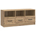 Cabinet TV Stejar Artizanal 102 x 34,5 x 47 cm Lemn prelucrat - WALTI WALTI