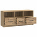Cabinet TV Stejar Artizanal 102 x 34,5 x 47 cm Lemn prelucrat - WALTI WALTI