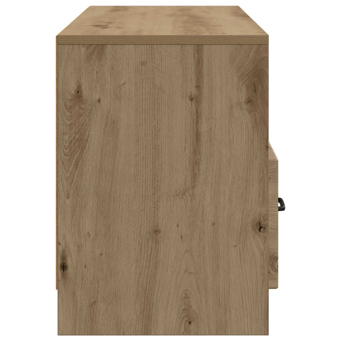 Cabinet TV Stejar Artizanal 102 x 34,5 x 47 cm Lemn prelucrat - WALTI WALTI