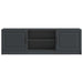 Cabinet TV Negru 150 x 31 x 47 cm Lemn prelucrat - WALTI WALTI