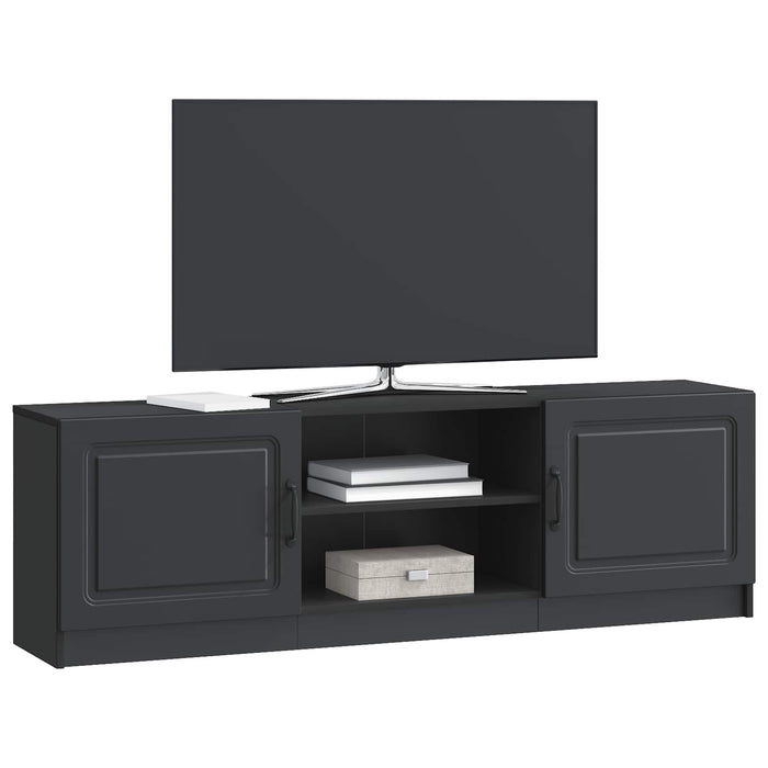 Cabinet TV Negru 150 x 31 x 47 cm Lemn prelucrat - WALTI WALTI