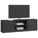 Cabinet TV Negru 150 x 31 x 47 cm Lemn prelucrat - WALTI WALTI