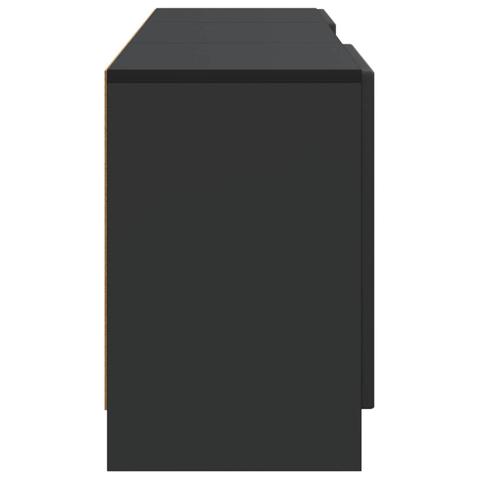 Cabinet TV Negru 150 x 31 x 47 cm Lemn prelucrat - WALTI WALTI
