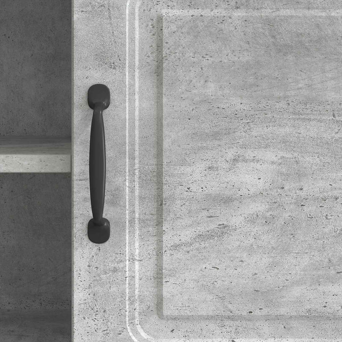 Cabinet TV Gri Beton 150 x 31 x 47 cm Lemn prelucrat - WALTI WALTI
