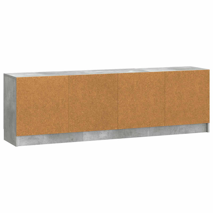 Cabinet TV Gri Beton 150 x 31 x 47 cm Lemn prelucrat - WALTI WALTI