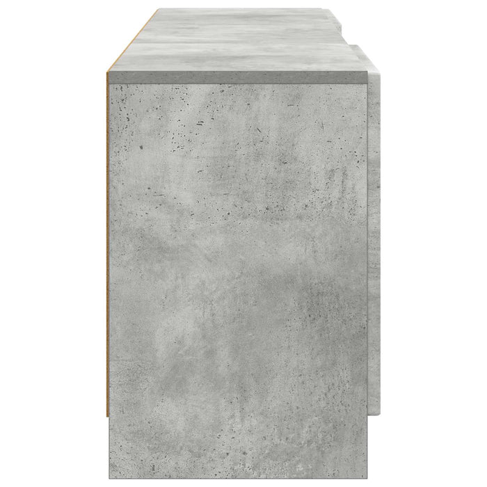 Cabinet TV Gri Beton 150 x 31 x 47 cm Lemn prelucrat - WALTI WALTI