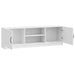 Cabinet TV Alb foarte lucios 150 x 31 x 47 cm Lemn prelucrat - WALTI WALTI