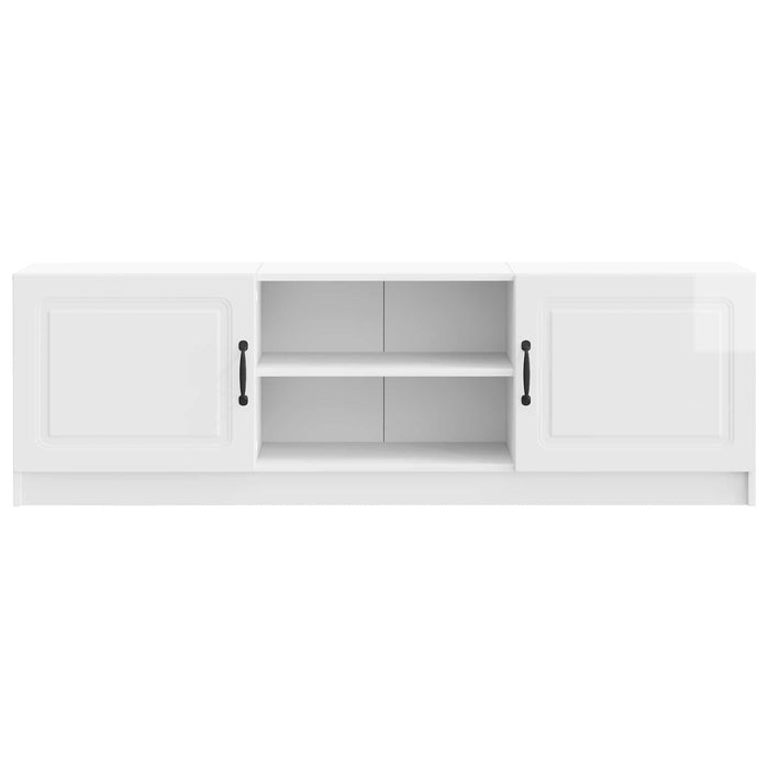 Cabinet TV Alb foarte lucios 150 x 31 x 47 cm Lemn prelucrat - WALTI WALTI