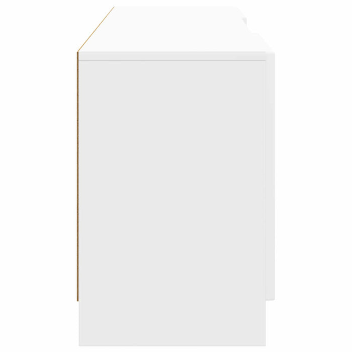 Cabinet TV Alb foarte lucios 150 x 31 x 47 cm Lemn prelucrat - WALTI WALTI