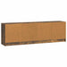 Cabinet TV Stejar fumuriu 150 x 31 x 47 cm Lemn prelucrat - WALTI WALTI