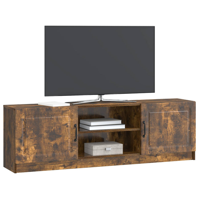 Cabinet TV Stejar fumuriu 150 x 31 x 47 cm Lemn prelucrat - WALTI WALTI