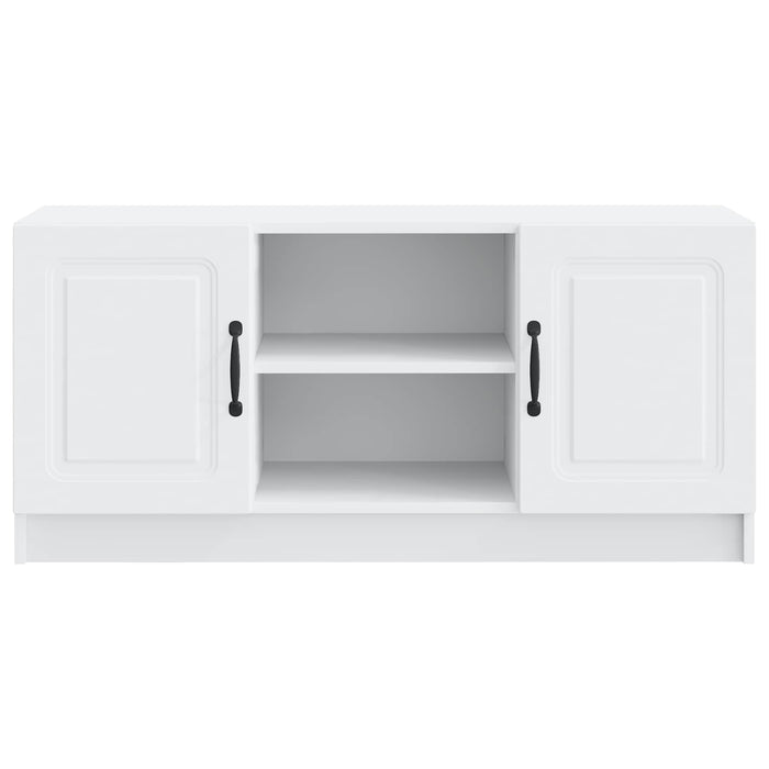 Cabinet TV Alb 102 x 34,5 x 47 cm Lemn prelucrat - WALTI WALTI