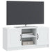 Cabinet TV Alb 102 x 34,5 x 47 cm Lemn prelucrat - WALTI WALTI