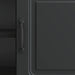 Cabinet TV Negru 102 x 34,5 x 47 cm Lemn prelucrat - WALTI WALTI