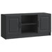 Cabinet TV Negru 102 x 34,5 x 47 cm Lemn prelucrat - WALTI WALTI