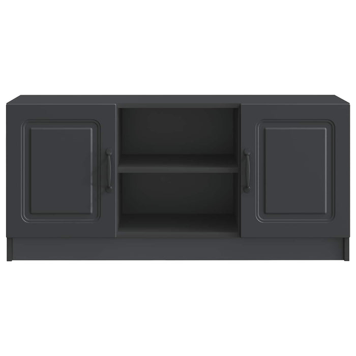Cabinet TV Negru 102 x 34,5 x 47 cm Lemn prelucrat - WALTI WALTI