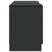 Cabinet TV Negru 102 x 34,5 x 47 cm Lemn prelucrat - WALTI WALTI