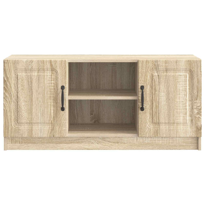 Cabinet TV Stejar Sonoma 102 x 34,5 x 47 cm Lemn prelucrat - WALTI WALTI