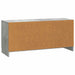 Cabinet TV Gri Beton 102 x 34,5 x 47 cm Lemn prelucrat - WALTI WALTI