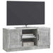 Cabinet TV Gri Beton 102 x 34,5 x 47 cm Lemn prelucrat - WALTI WALTI