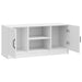 Cabinet TV Alb foarte lucios 102 x 34,5 x 47 cm Lemn prelucrat - WALTI WALTI