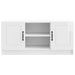 Cabinet TV Alb foarte lucios 102 x 34,5 x 47 cm Lemn prelucrat - WALTI WALTI