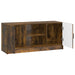 Cabinet TV Stejar fumuriu 102 x 34,5 x 47 cm Lemn prelucrat - WALTI WALTI