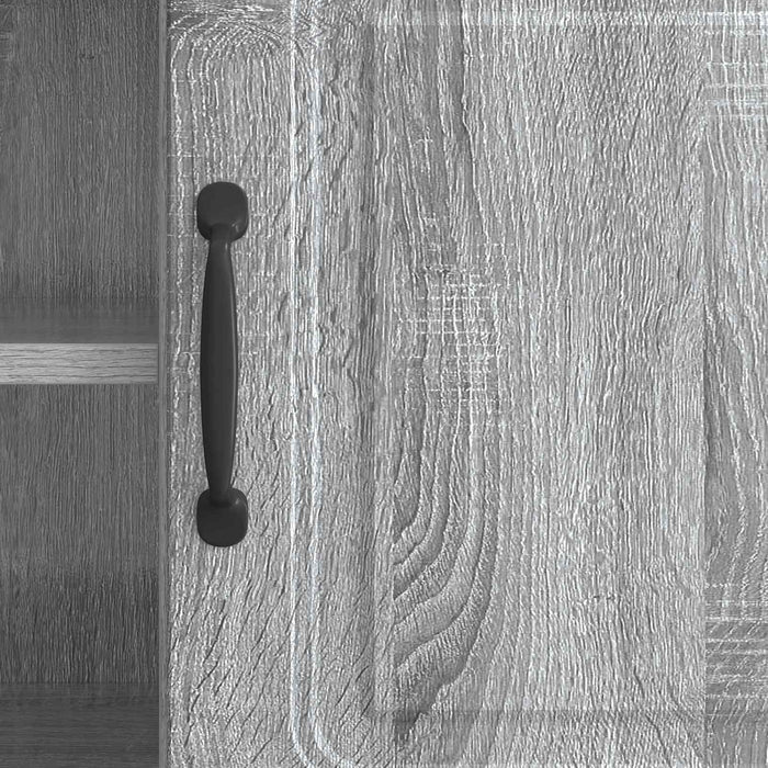Cabinet TV Sonoma gri 102 x 34,5 x 47 cm Lemn prelucrat - WALTI WALTI