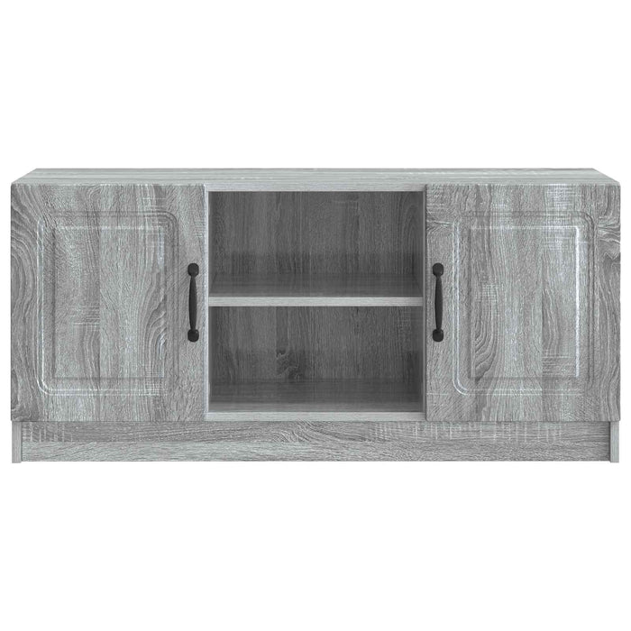 Cabinet TV Sonoma gri 102 x 34,5 x 47 cm Lemn prelucrat - WALTI WALTI