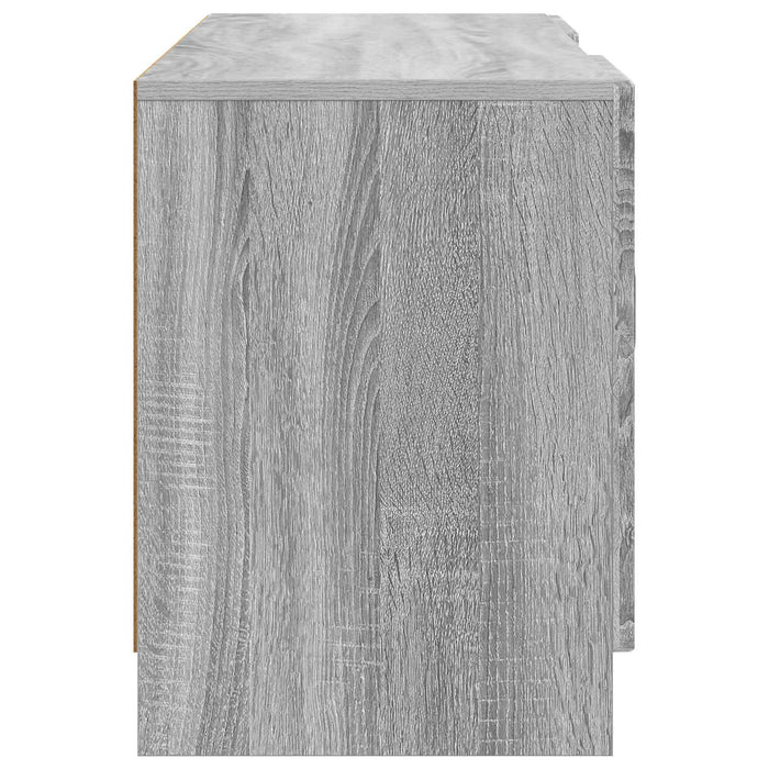 Cabinet TV Sonoma gri 102 x 34,5 x 47 cm Lemn prelucrat - WALTI WALTI